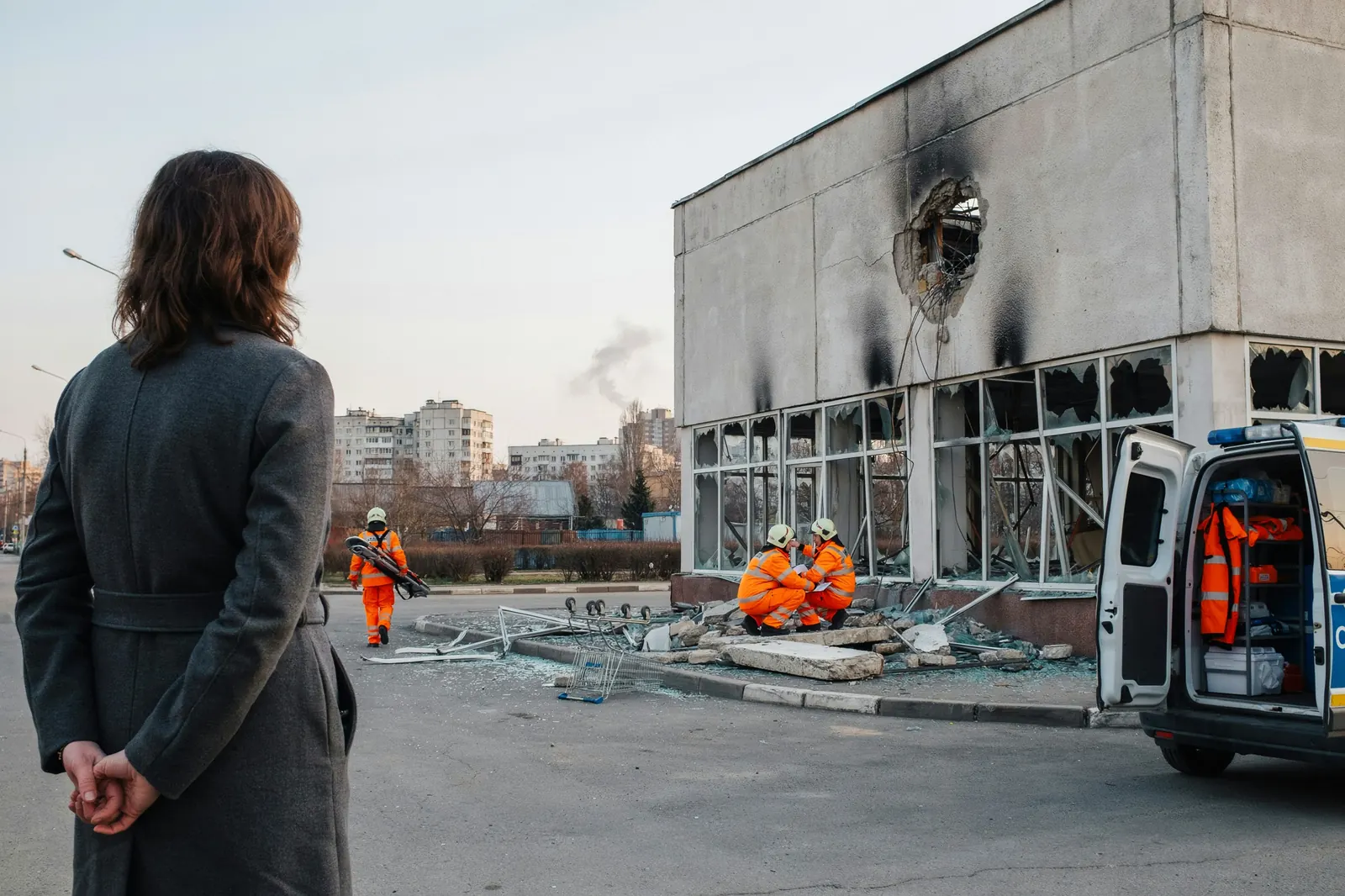 Image de Frappe russe sur un centre commercial à Kryvyï Rih : bilan de 16 morts confirmé, drones ukrainiens sur Ozon